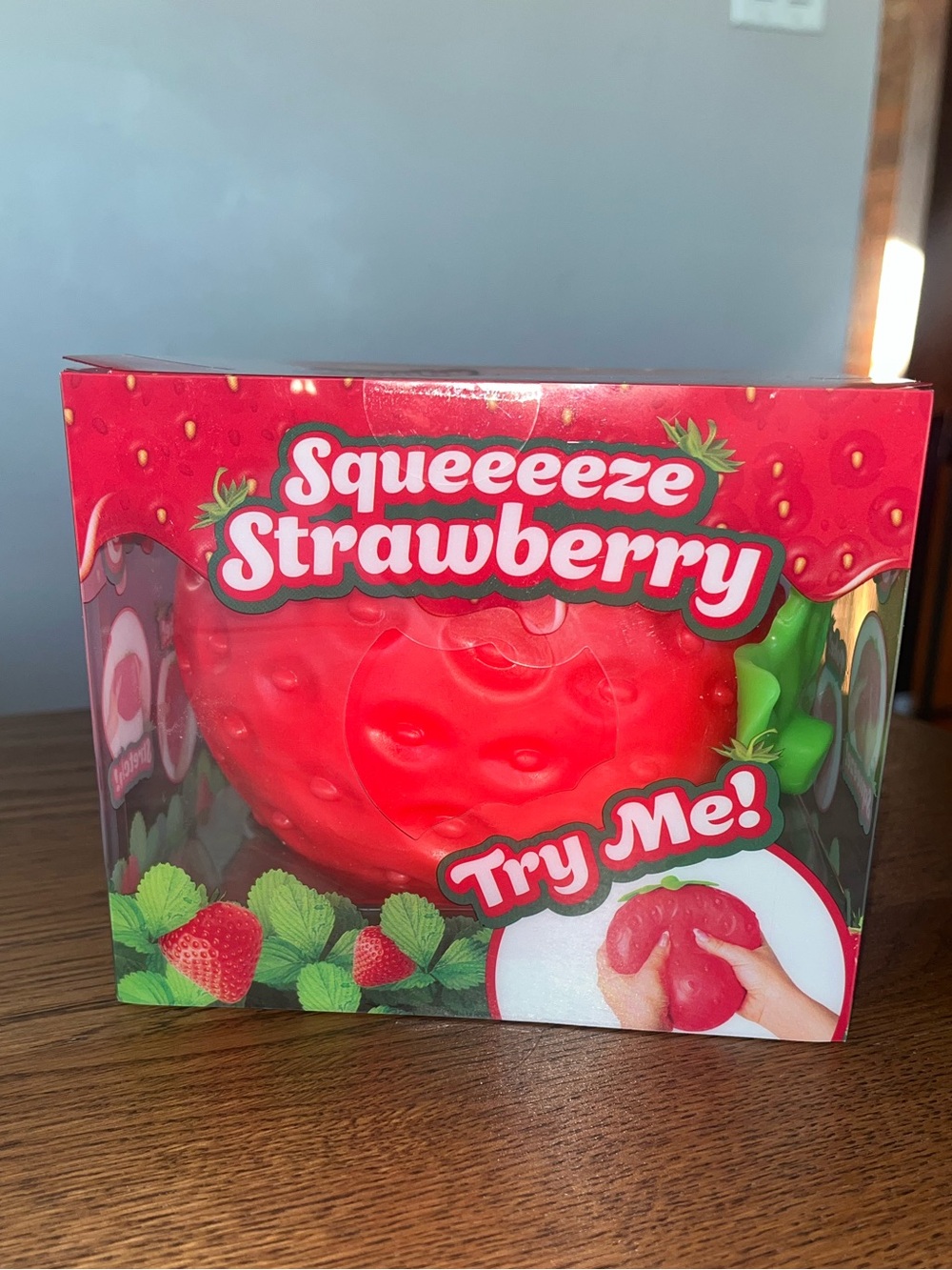 Sunny Days Entertainment Squeeeeze Strawberry Squishy Toy